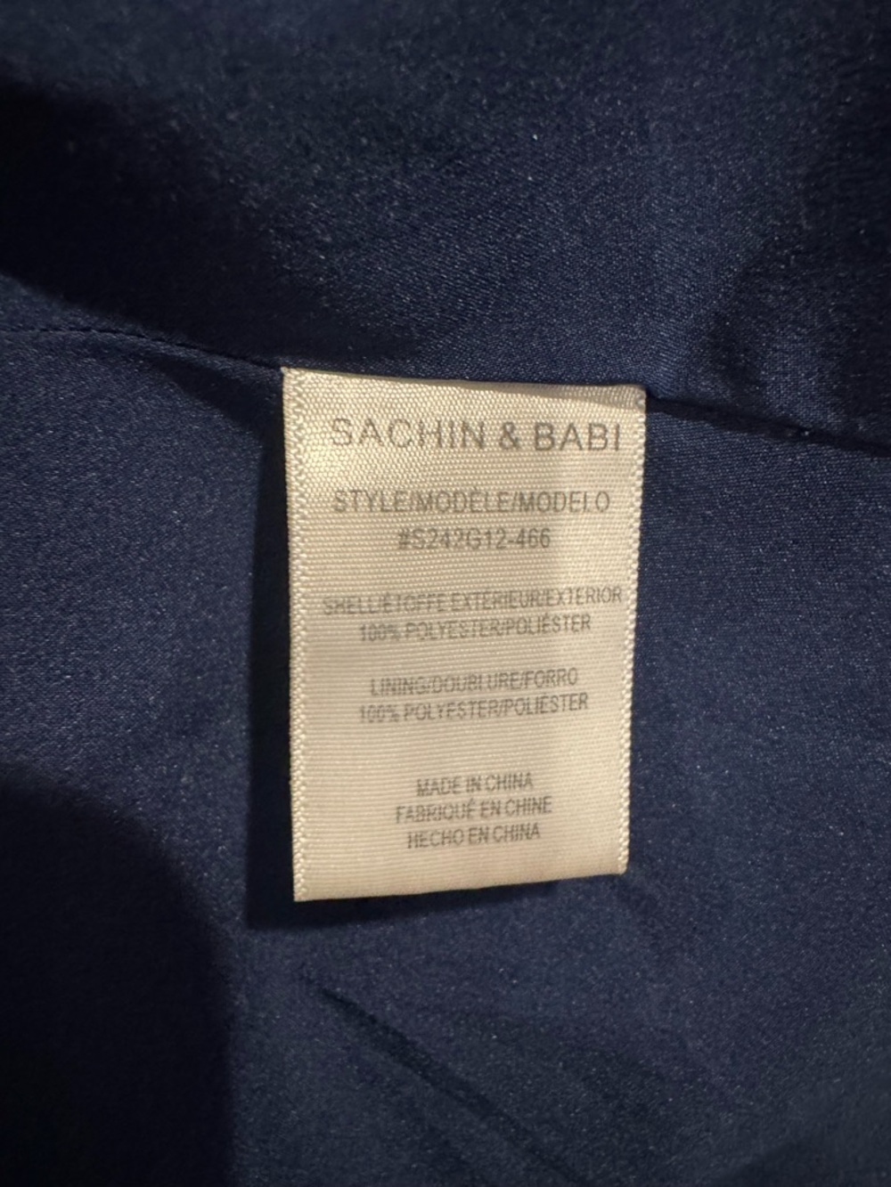 Sachin & Babi green blue floral Beau gown - Picture 8 of 9